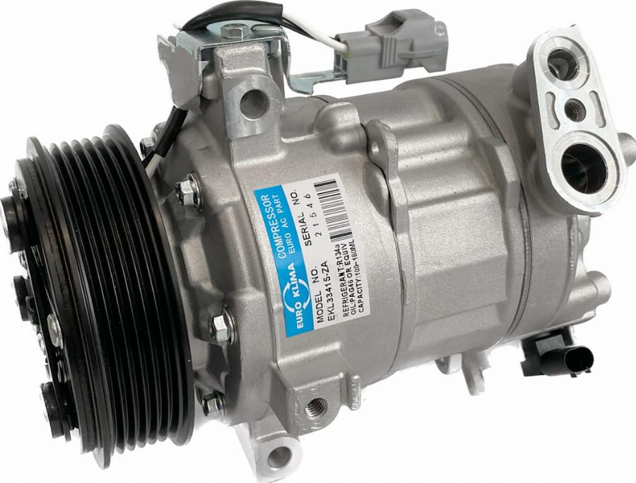 EURO KLIMA EKL33415 - Компресор, кондиціонер autocars.com.ua