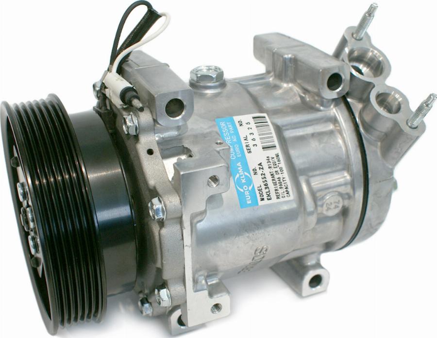EURO KLIMA EKL36552 - Компресор, кондиціонер autocars.com.ua