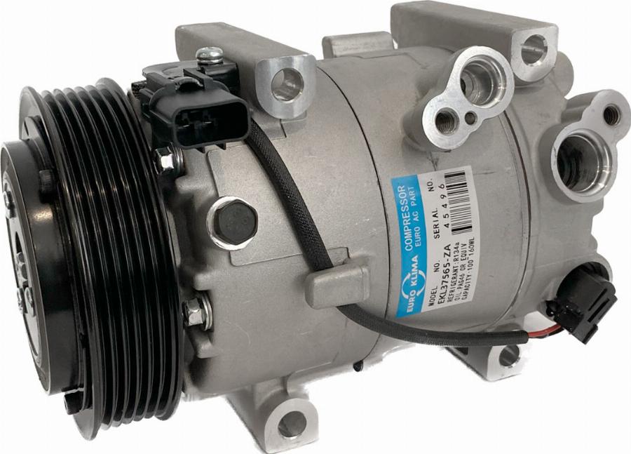 EURO KLIMA EKL37565 - Компресор, кондиціонер autocars.com.ua