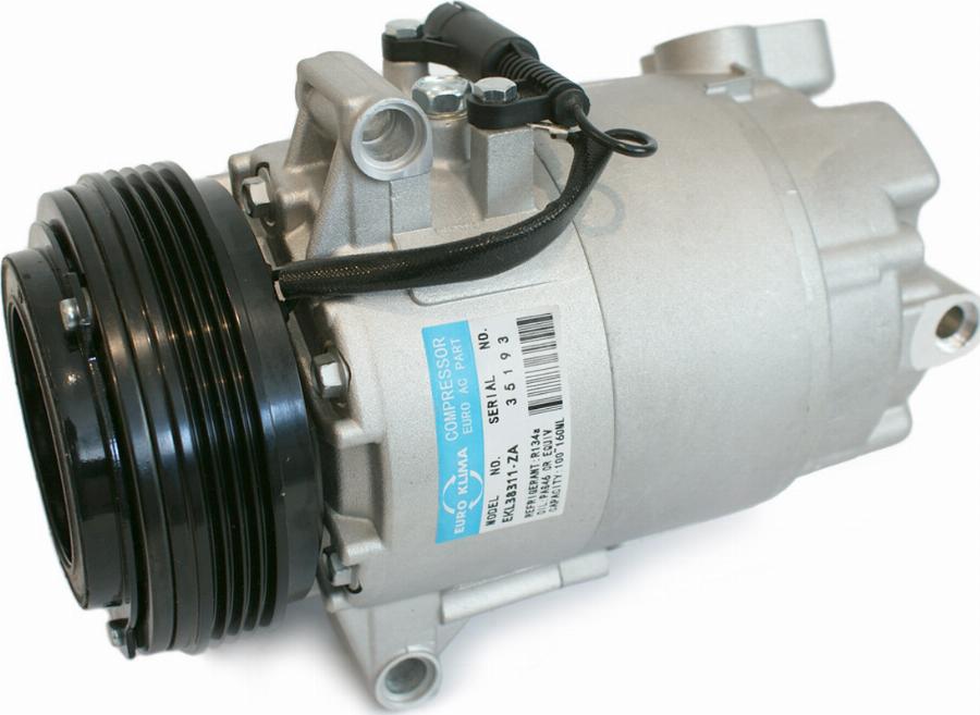 EURO KLIMA EKL38311 - Компресор, кондиціонер autocars.com.ua