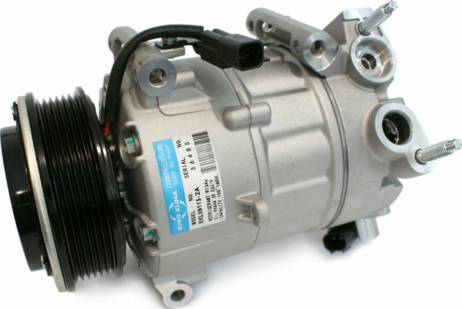 EURO KLIMA EKL39115 - Компресор, кондиціонер autocars.com.ua