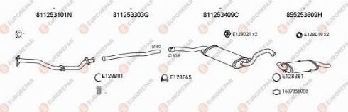 EUROREPAR 100021 - Система випуску ОГ autocars.com.ua
