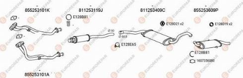 EUROREPAR 100024 - Система випуску ОГ autocars.com.ua