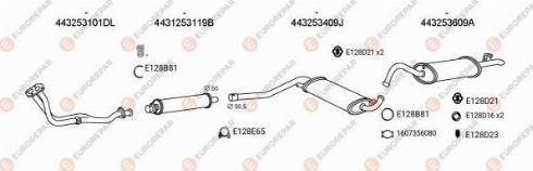 EUROREPAR 100028 - Система випуску ОГ autocars.com.ua