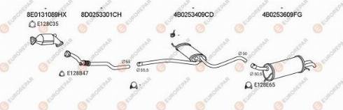 EUROREPAR 100059 - Система випуску ОГ autocars.com.ua