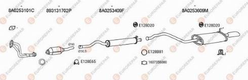 EUROREPAR 100060 - Система випуску ОГ autocars.com.ua