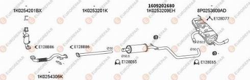 EUROREPAR 100089 - Система випуску ОГ autocars.com.ua