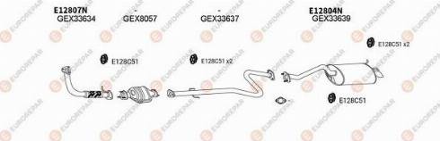 EUROREPAR 100099 - Система випуску ОГ autocars.com.ua