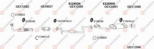 EUROREPAR 100131 - Система випуску ОГ autocars.com.ua