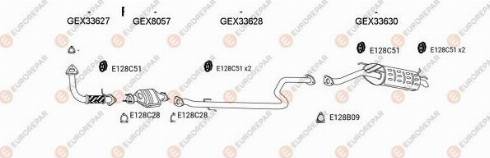 EUROREPAR 100142 - Система випуску ОГ autocars.com.ua