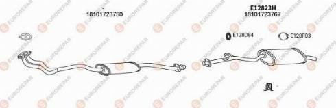 EUROREPAR 100163 - Система випуску ОГ autocars.com.ua