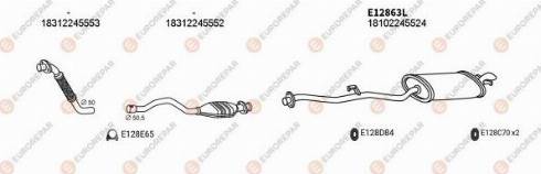 EUROREPAR 100166 - Система випуску ОГ autocars.com.ua