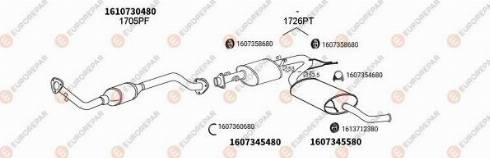 EUROREPAR 100235 - Система випуску ОГ autocars.com.ua