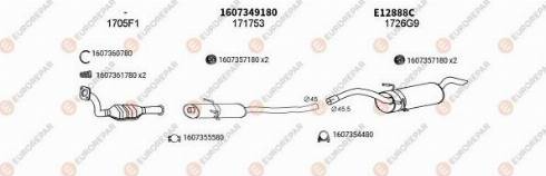 EUROREPAR 100236 - Система випуску ОГ autocars.com.ua