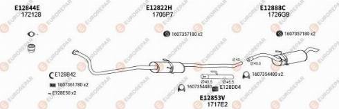 EUROREPAR 100237 - Система випуску ОГ autocars.com.ua