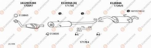 EUROREPAR 100238 - Система випуску ОГ autocars.com.ua