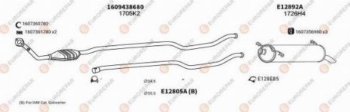 EUROREPAR 100255 - Система випуску ОГ autocars.com.ua