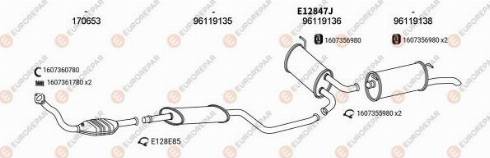 EUROREPAR 100339 - Система випуску ОГ autocars.com.ua