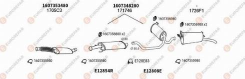 EUROREPAR 100348 - Система випуску ОГ autocars.com.ua