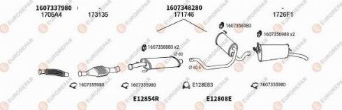 EUROREPAR 100349 - Система випуску ОГ autocars.com.ua