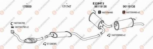 EUROREPAR 100424 - Система випуску ОГ autocars.com.ua