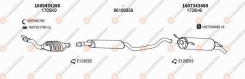 EUROREPAR 100434 - Система випуску ОГ autocars.com.ua