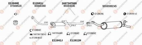 EUROREPAR 100460 - Система випуску ОГ autocars.com.ua