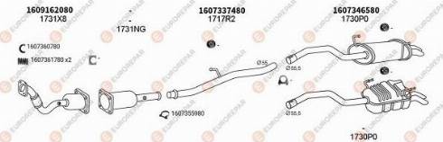 EUROREPAR 100470 - Система випуску ОГ autocars.com.ua