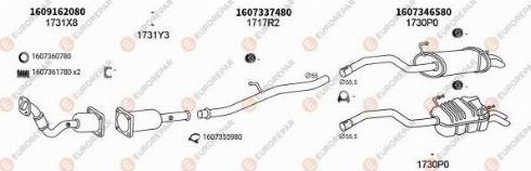 EUROREPAR 100476 - Система випуску ОГ autocars.com.ua