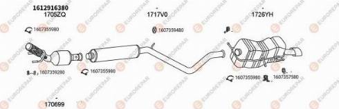 EUROREPAR 100507 - Система випуску ОГ autocars.com.ua