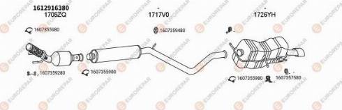 EUROREPAR 100508 - Система випуску ОГ autocars.com.ua