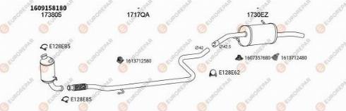 EUROREPAR 100580 - Система випуску ОГ autocars.com.ua