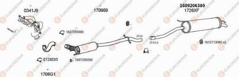 EUROREPAR 100586 - Система випуску ОГ autocars.com.ua