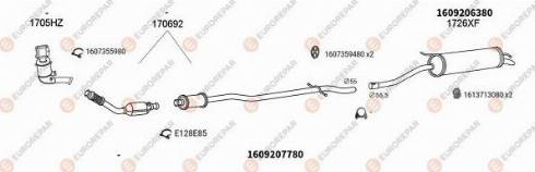 EUROREPAR 100587 - Система випуску ОГ autocars.com.ua