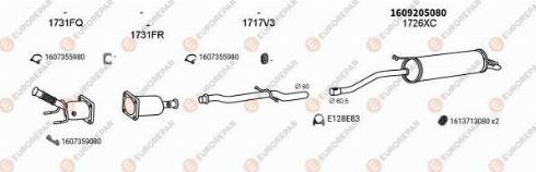 EUROREPAR 100589 - Система випуску ОГ autocars.com.ua