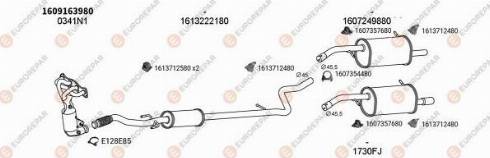 EUROREPAR 100619 - Система випуску ОГ autocars.com.ua