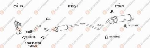 EUROREPAR 100630 - Система випуску ОГ autocars.com.ua