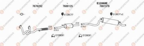 EUROREPAR 100659 - Система випуску ОГ autocars.com.ua
