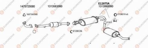 EUROREPAR 100672 - Система випуску ОГ autocars.com.ua