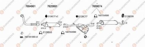 EUROREPAR 100742 - Система випуску ОГ autocars.com.ua