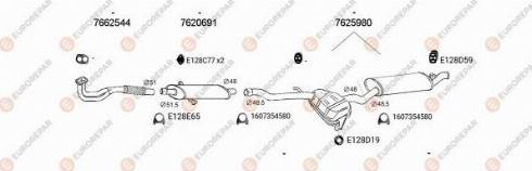EUROREPAR 100749 - Система випуску ОГ autocars.com.ua