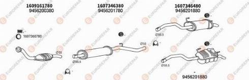 EUROREPAR 100801 - Система випуску ОГ autocars.com.ua