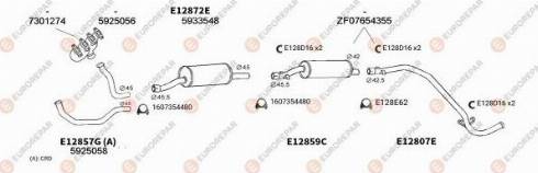 EUROREPAR 100820 - Система випуску ОГ autocars.com.ua