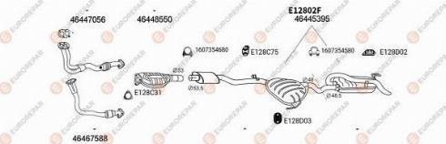 EUROREPAR 100850 - Система випуску ОГ autocars.com.ua