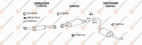 EUROREPAR 100866 - Система випуску ОГ autocars.com.ua