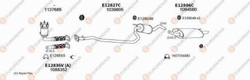EUROREPAR 100945 - Система випуску ОГ autocars.com.ua