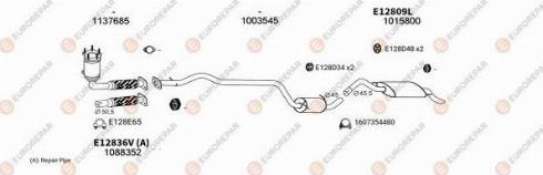 EUROREPAR 100947 - Система випуску ОГ autocars.com.ua