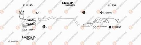 EUROREPAR 100949 - Система випуску ОГ autocars.com.ua