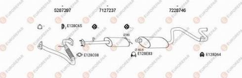 EUROREPAR 100991 - Система випуску ОГ autocars.com.ua