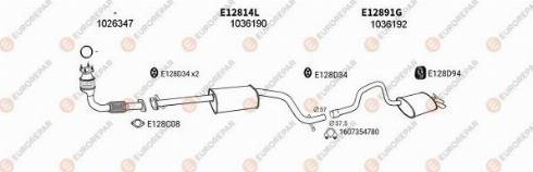 EUROREPAR 101033 - Система випуску ОГ autocars.com.ua